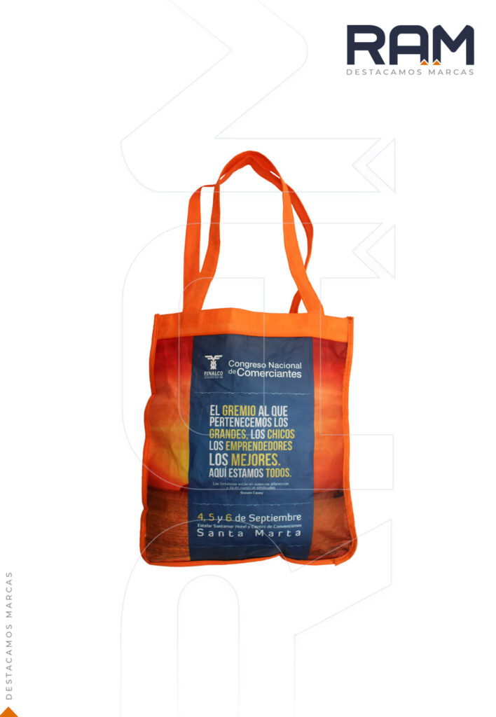 Tula 021 o bolsa ecológica de tela personalizada para empresas