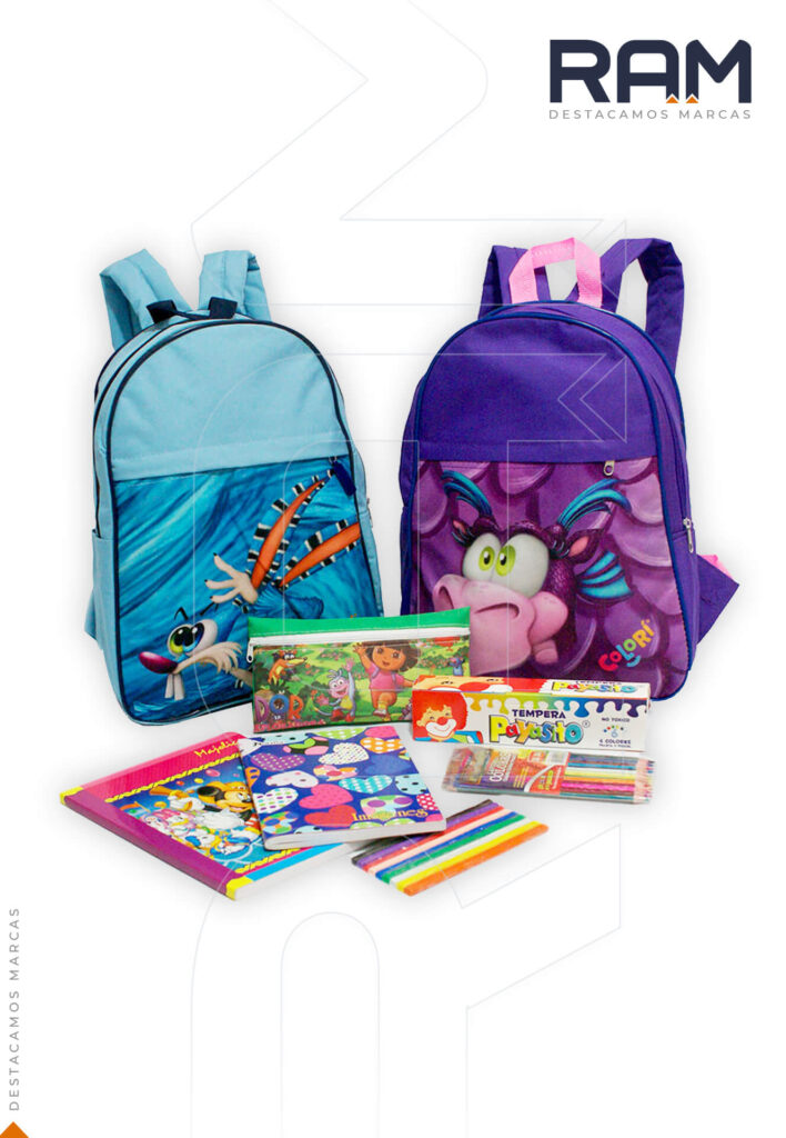 Kit Escolar 001 personalizado para empresas