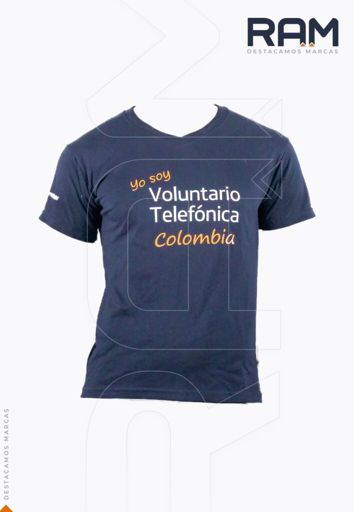 Camiseta dotación 009 personalizada para empresas