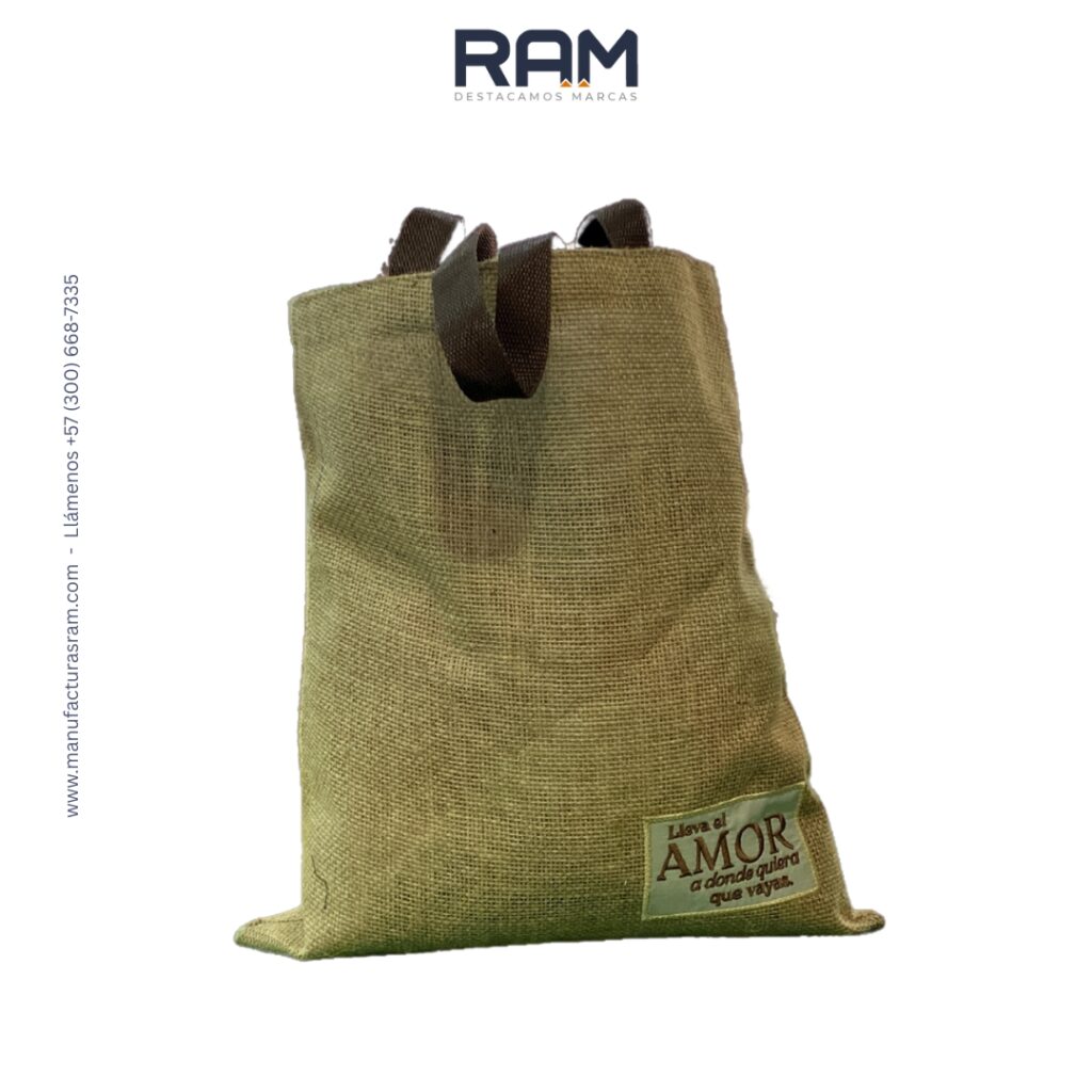 Tula 007 ecológica personalizada para empresas