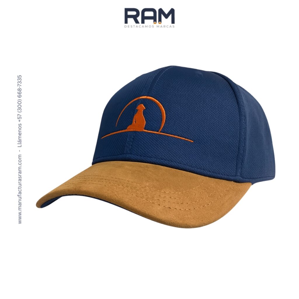 Gorra 007 o cachucha personalizada para empresas.