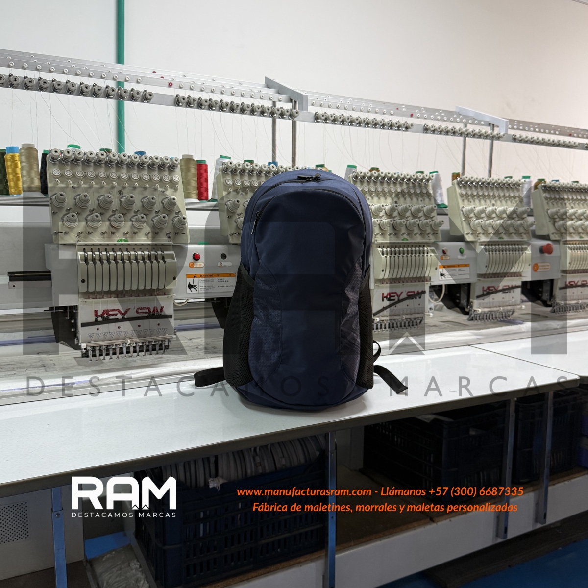 El Morral Deportivo 2 personalizado es fabricado por Manufacturas RAM 4