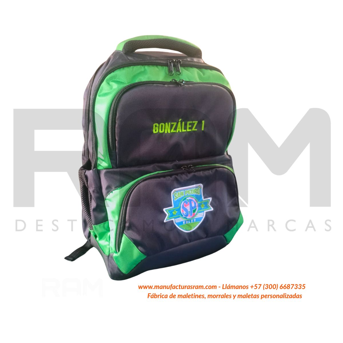 Morral deportivo personalizado 4 3