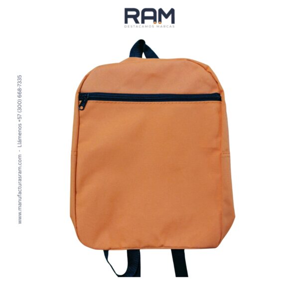Morral Escolar 002 personalizado para empresas | Manufacturas RAM - Fabricantes de Maletines y Morrales en Colombia. ¡Contáctanos y reciba asesoría!