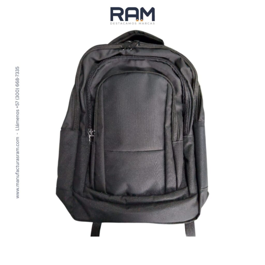 Morral Escolar 007 personalizado para empresas | Manufacturas RAM - Fabricantes de Maletines y Morrales en Colombia. ¡Contáctanos y recibe asesoría!