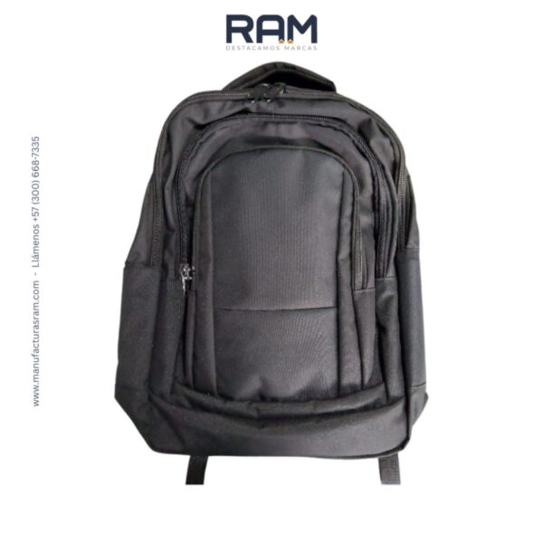 Morral Escolar 007 personalizado para empresas | Manufacturas RAM - Fabricantes de Maletines y Morrales en Colombia. ¡Contáctanos y recibe asesoría!